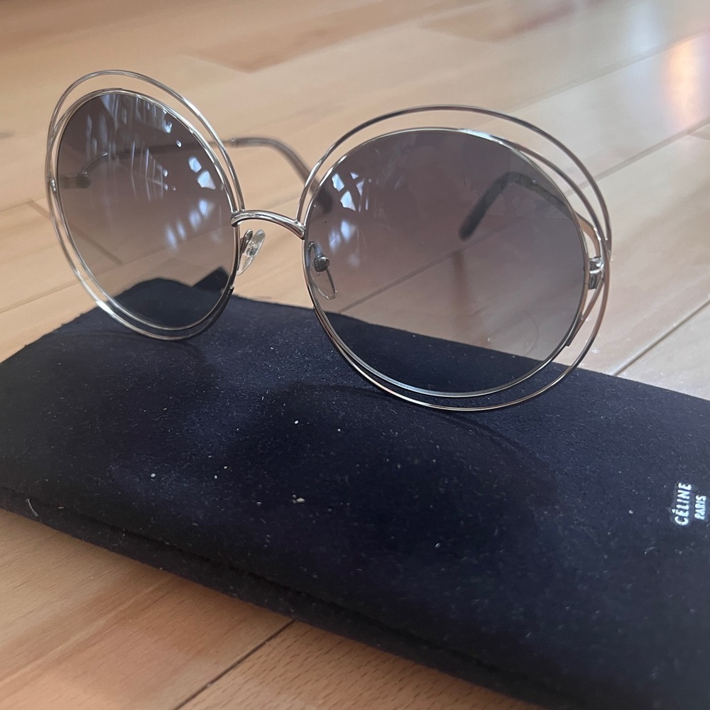 Chloe Oversized Round Sunglasses CE114S